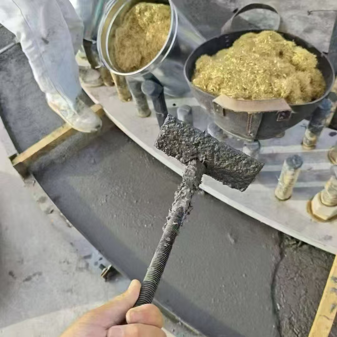 凌河C120钢纤维高强无收灌浆料 轧机压缩机汽轮机发电机锻压设备底座灌浆材料